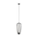 Pumpkin S pendant light, dark grey, Ø 27 cm, metal, GU10