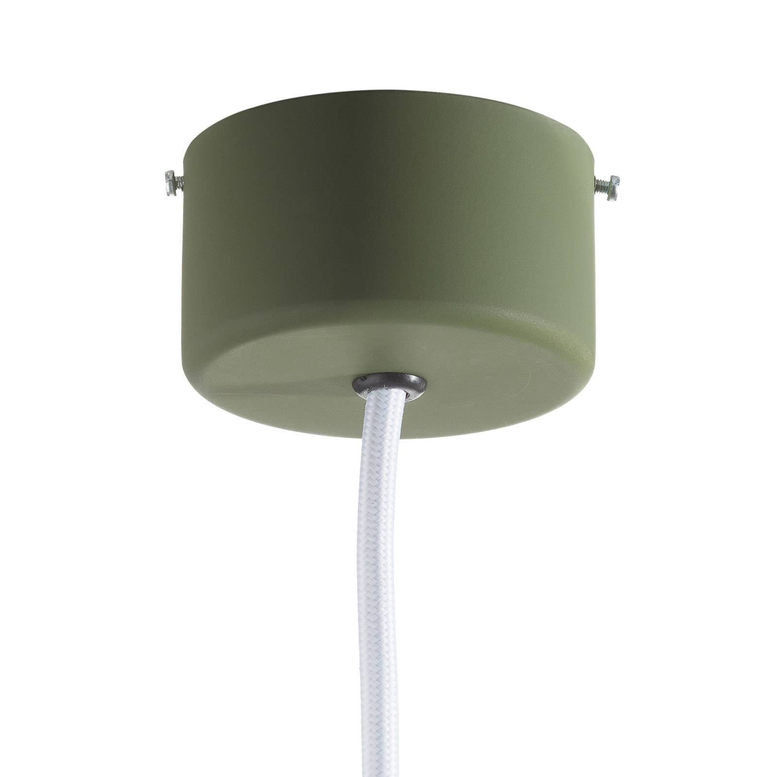 Jieldé Augustin A240 lampa wisząca oliwkowa matowa