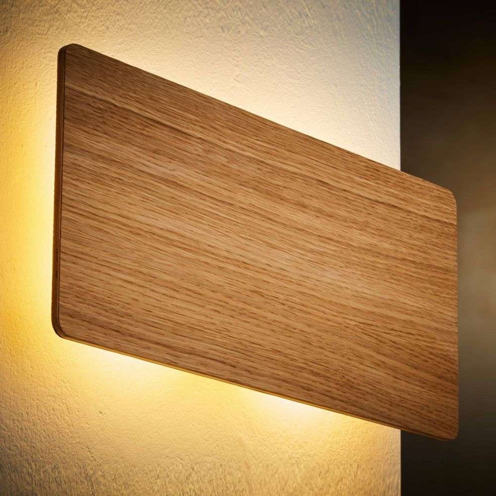 Tavola Aplică de Perete 34x16 Oak - Envostar