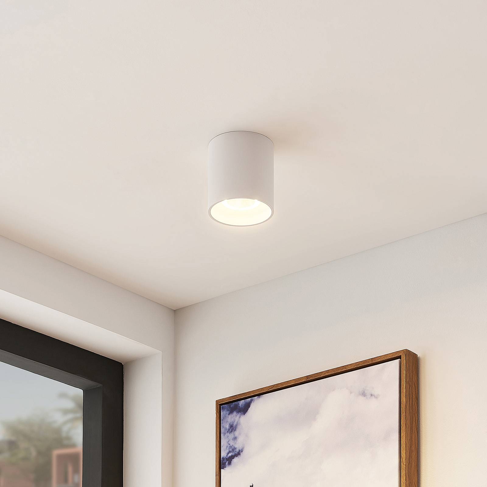 E-shop Arcchio Zaki stropné LED okrúhle, biele