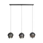 Lucande Aparas hanglamp bladlook, 3-lamps