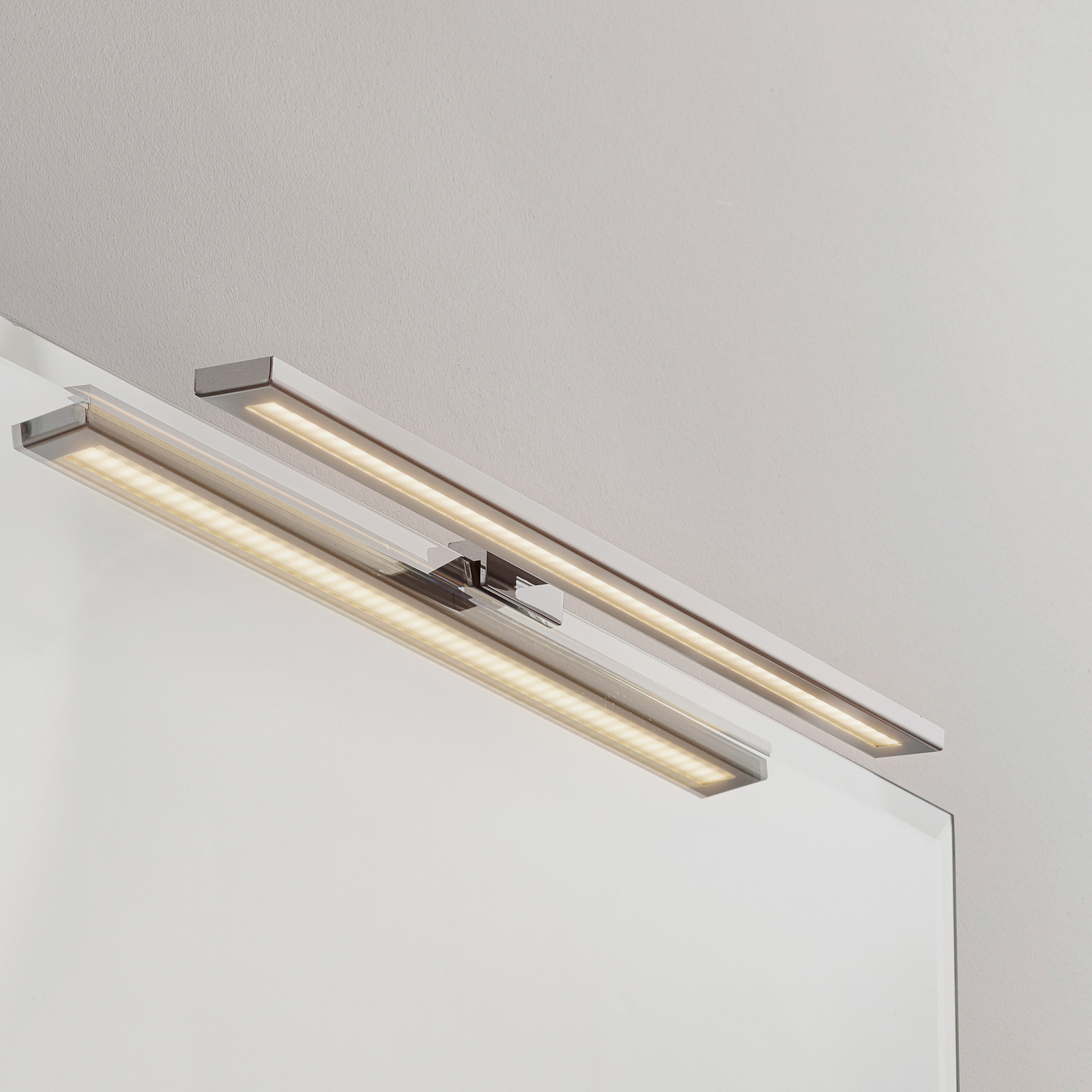 Espelho LED mirror light, bathroom, 40 cm, chrome