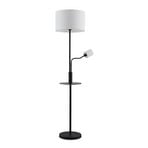 Aovan Gulvlampe USB Black - Lindby