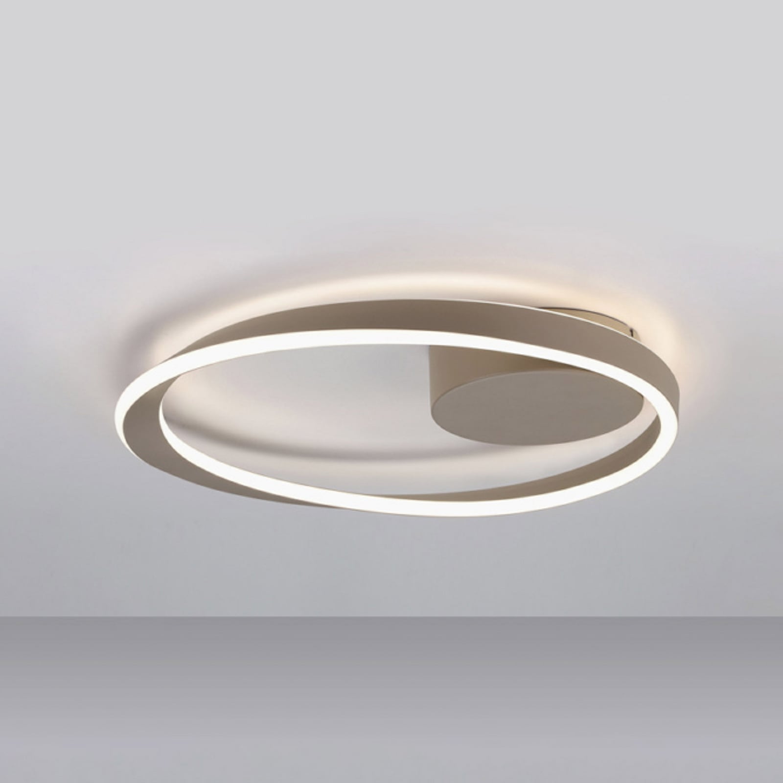 Plafonnier LED EGLO CAMEROTA, beige, Ø 41 cm, télécommande Plafonnier LED EGLO CAMEROTA, beige, Ø 41 cm, télécommande