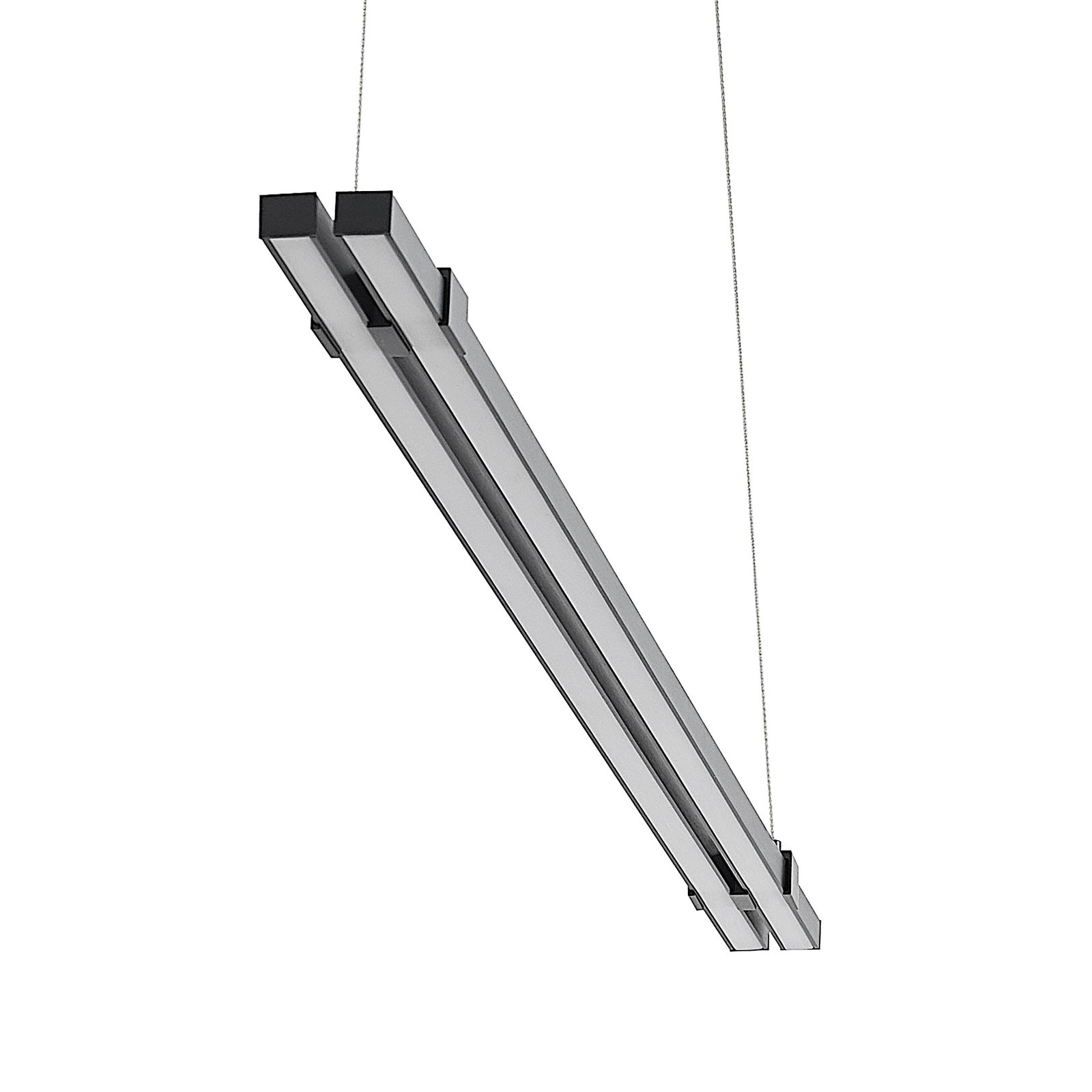 Lucande Tarium lampa wisząca LED z aluminium