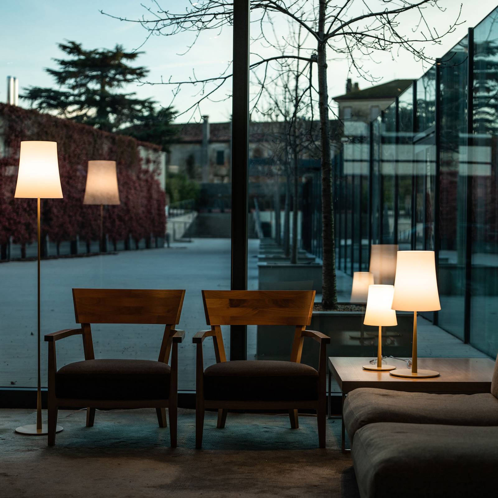 Foscarini Birdie Easy lampa stojąca żółta