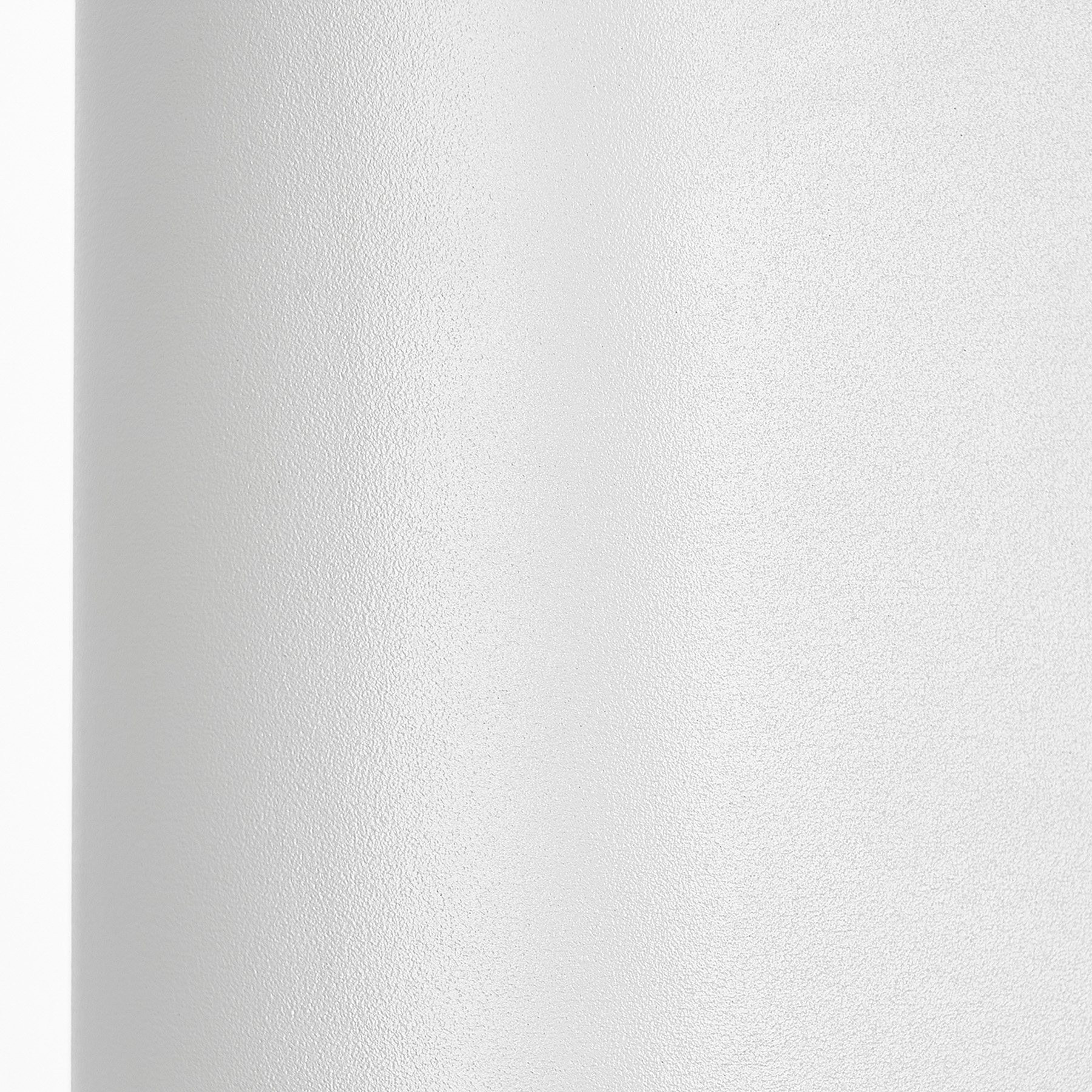 Prios outdoor wall light Tetje, white, round, 16 cm, set of 4