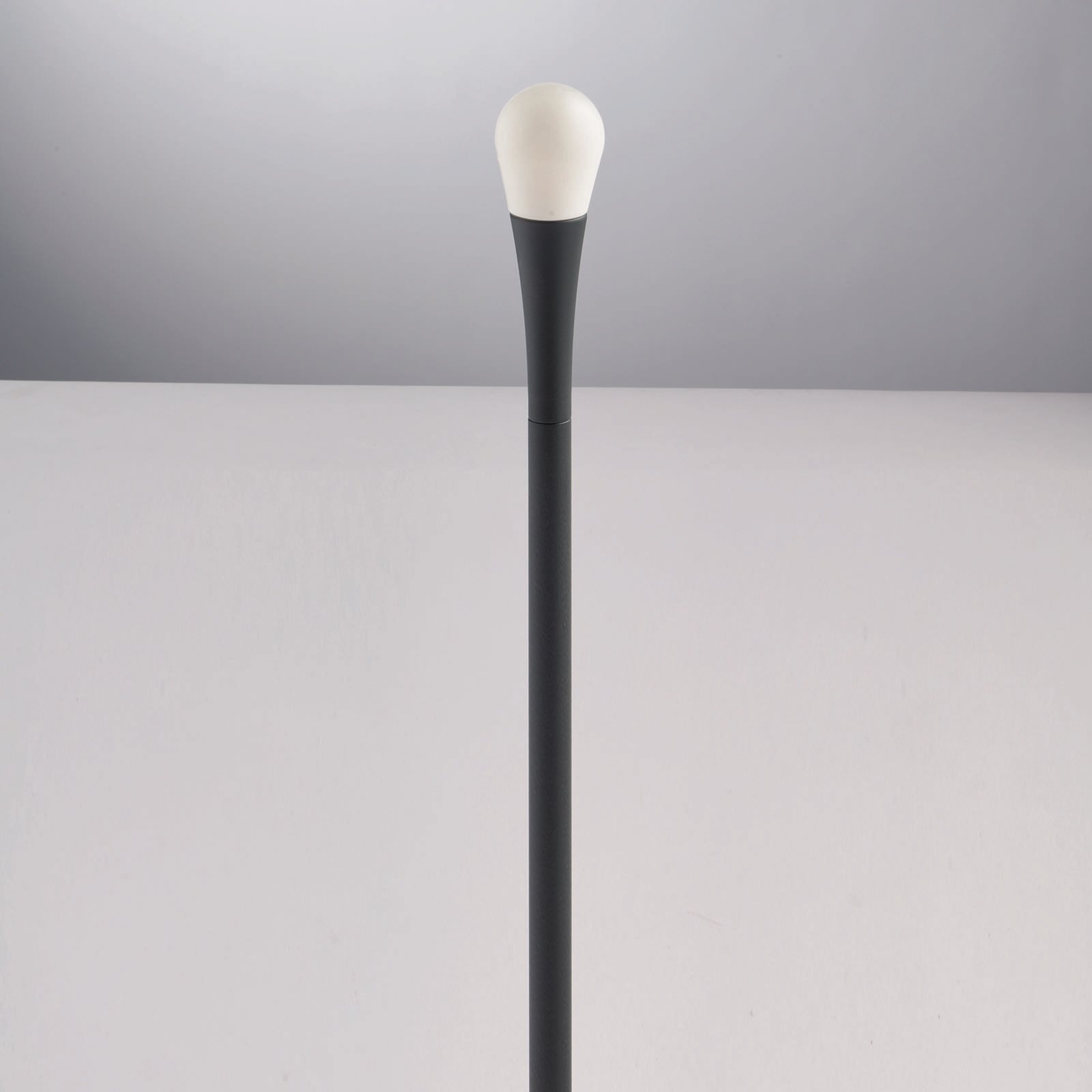 Drop gadelampe, IP65, 74 cm høj