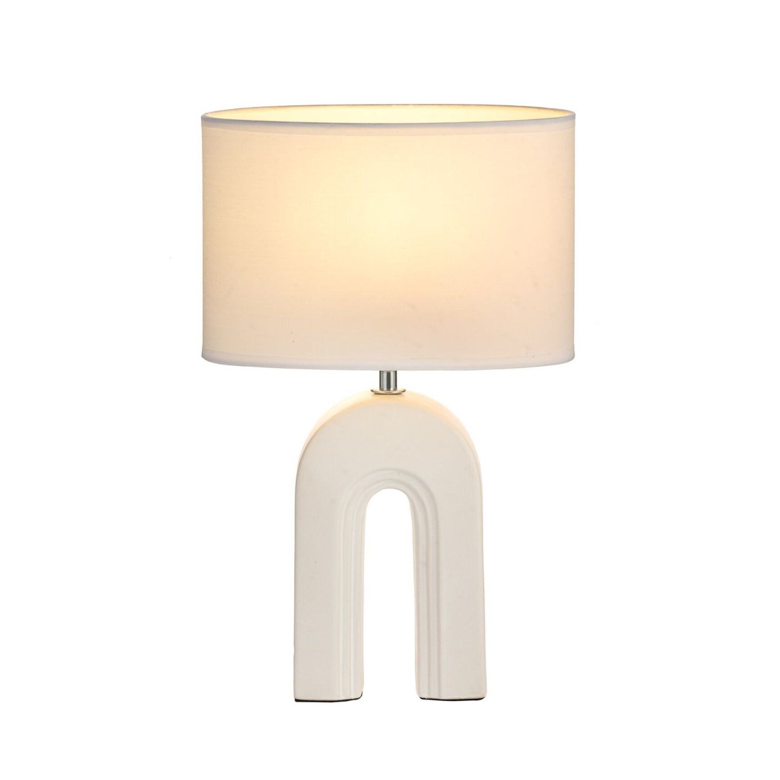 Pauleen Glow of Purity table lamp, white/beige