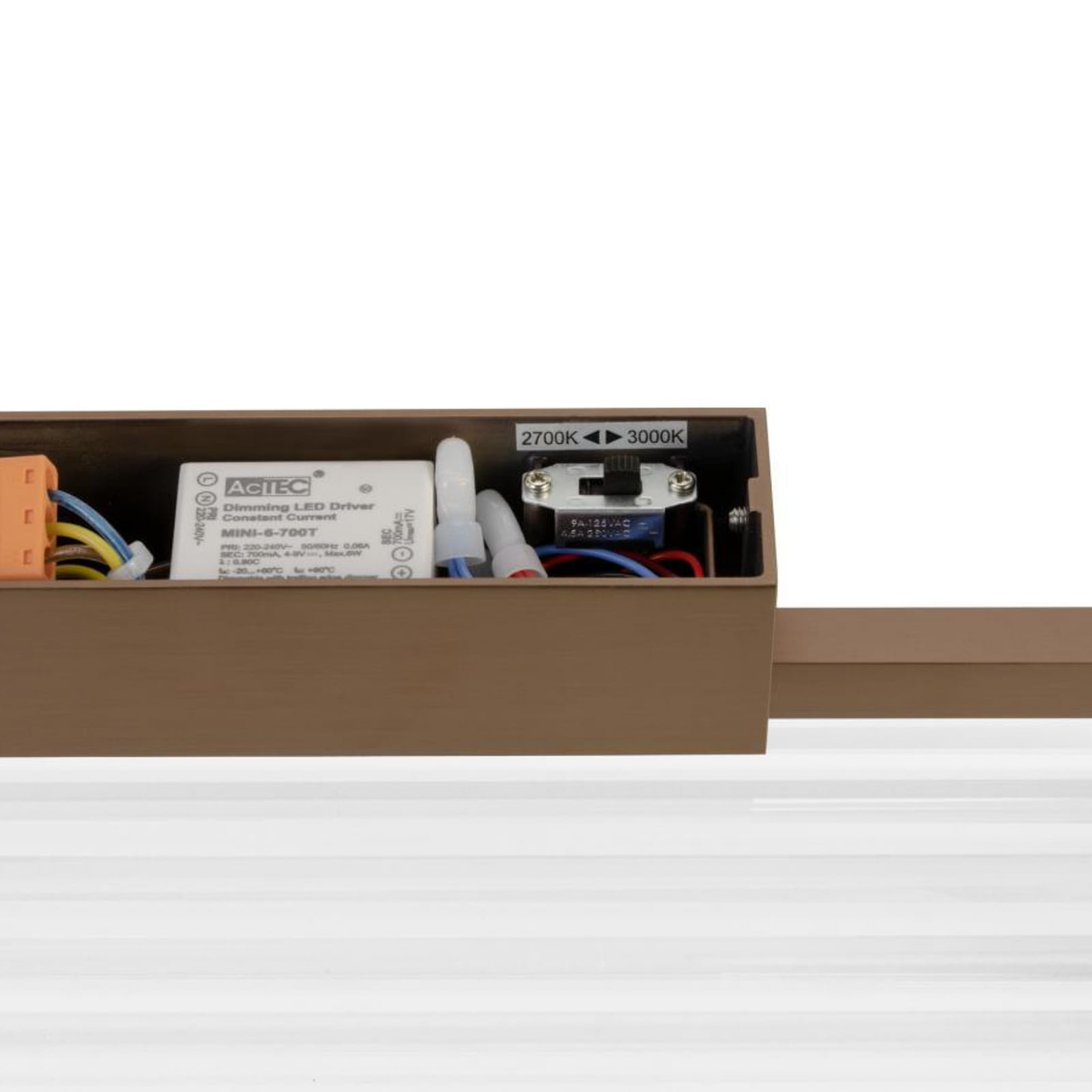 Applique murale Quimera 2700/3000 K Dark Copper - SLV Applique murale Quimera 2700/3000 K Dark Copper - SLV