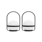 Summer LED-lygte, 2 stk., sort - Dyberg Larsen