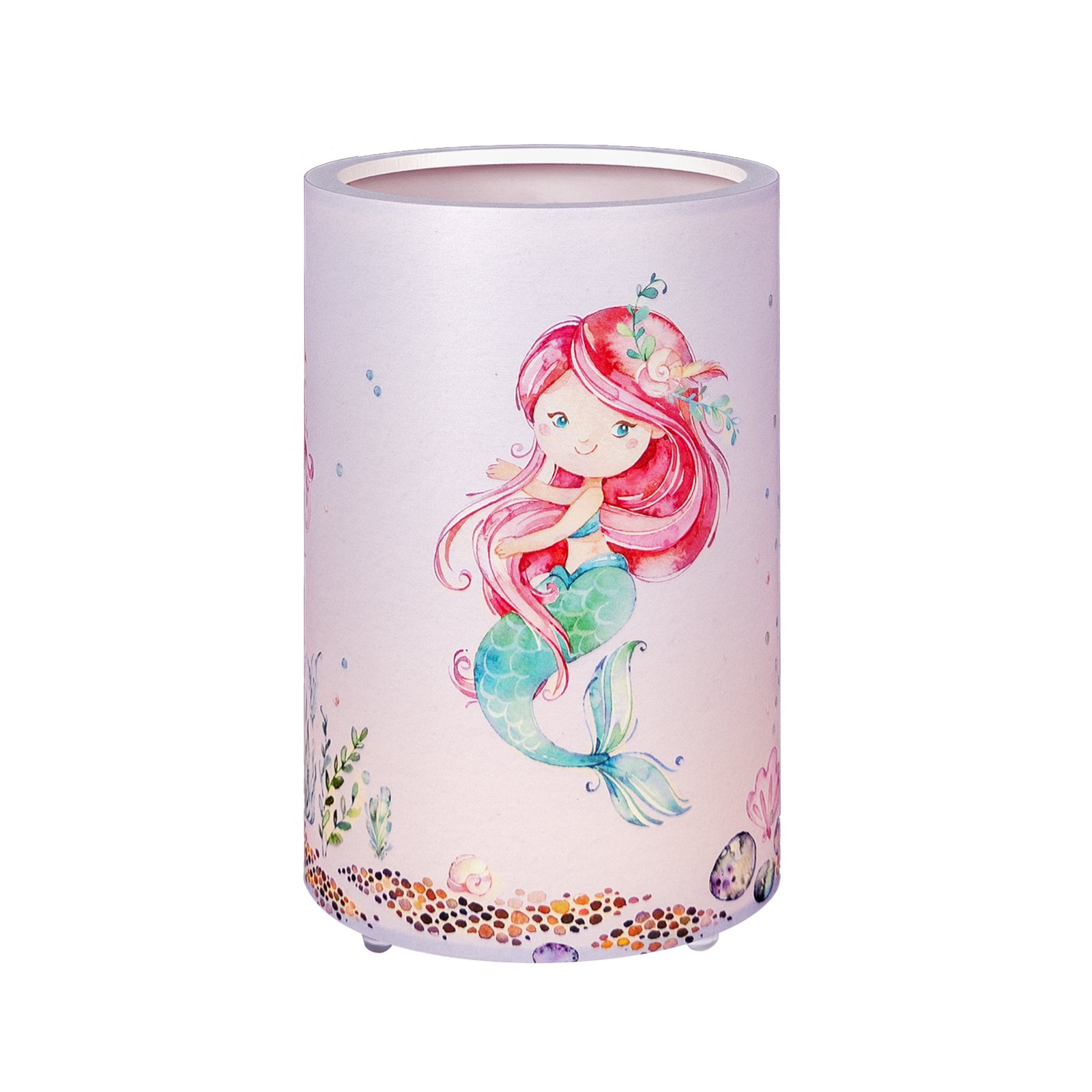 LED table lamp 25/15 Mara mermaid, colourful, dimmable