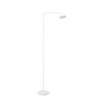 Lampa stojąca LED Nivo, biała, wysokość 120 cm, ściemniacz 50° – Sigor