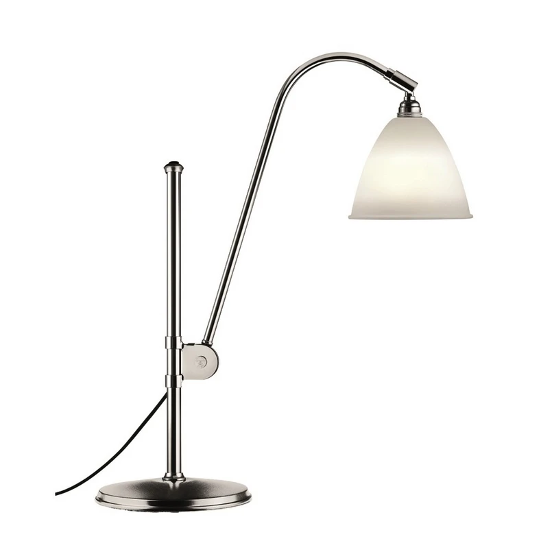 GUBI – Bestlite BL1 Tischleuchte Ø16 Chrom/Porzellan