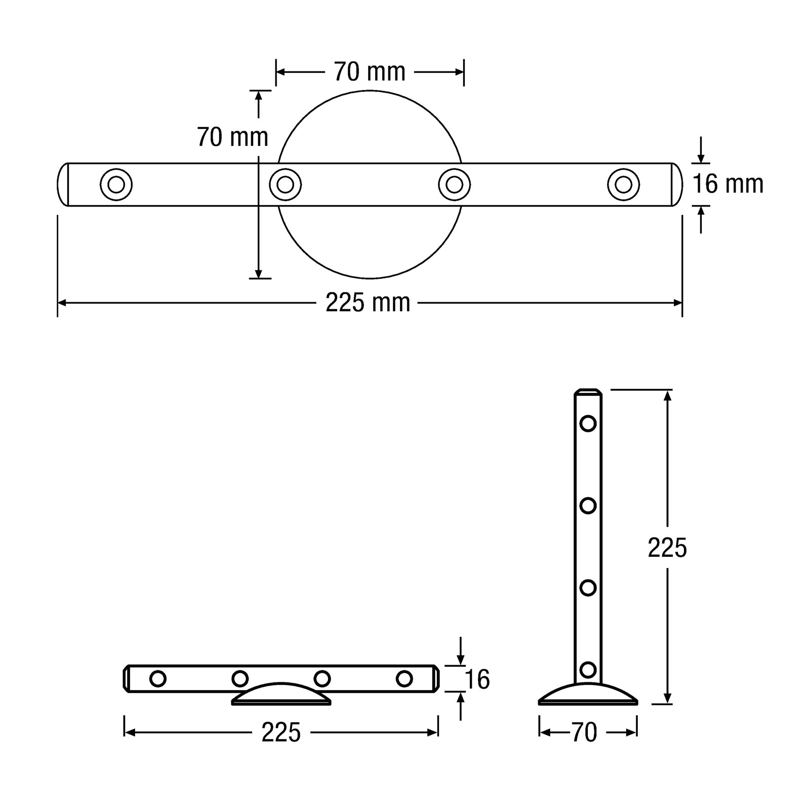 LEDVANCE LEDstixx lampenstaaf voor wand of tafel