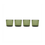 Kuki-lasi, vihreä, 4 kpl:n sarja, korkeus 8 cm – OYOY Living Design