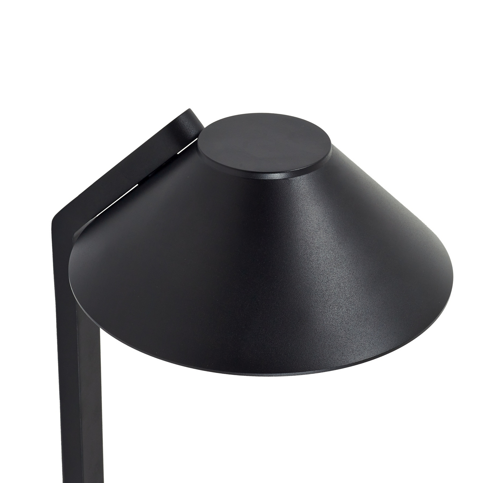 Lindby LED-Erdspießleuchte Capelo, schwarz, Metall, 77cm