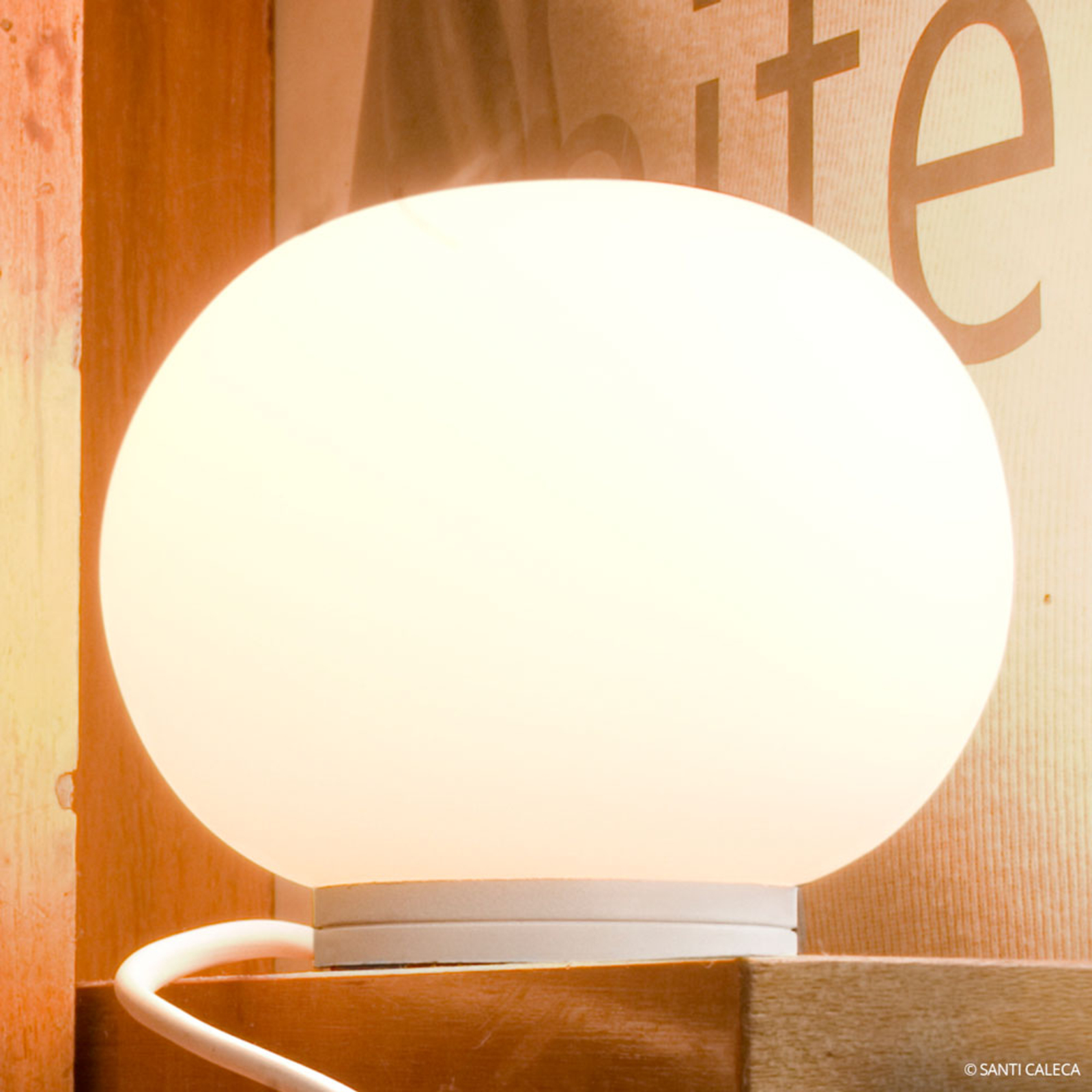 FLOS Mini Glo-Ball T - lampe à poser sphérique