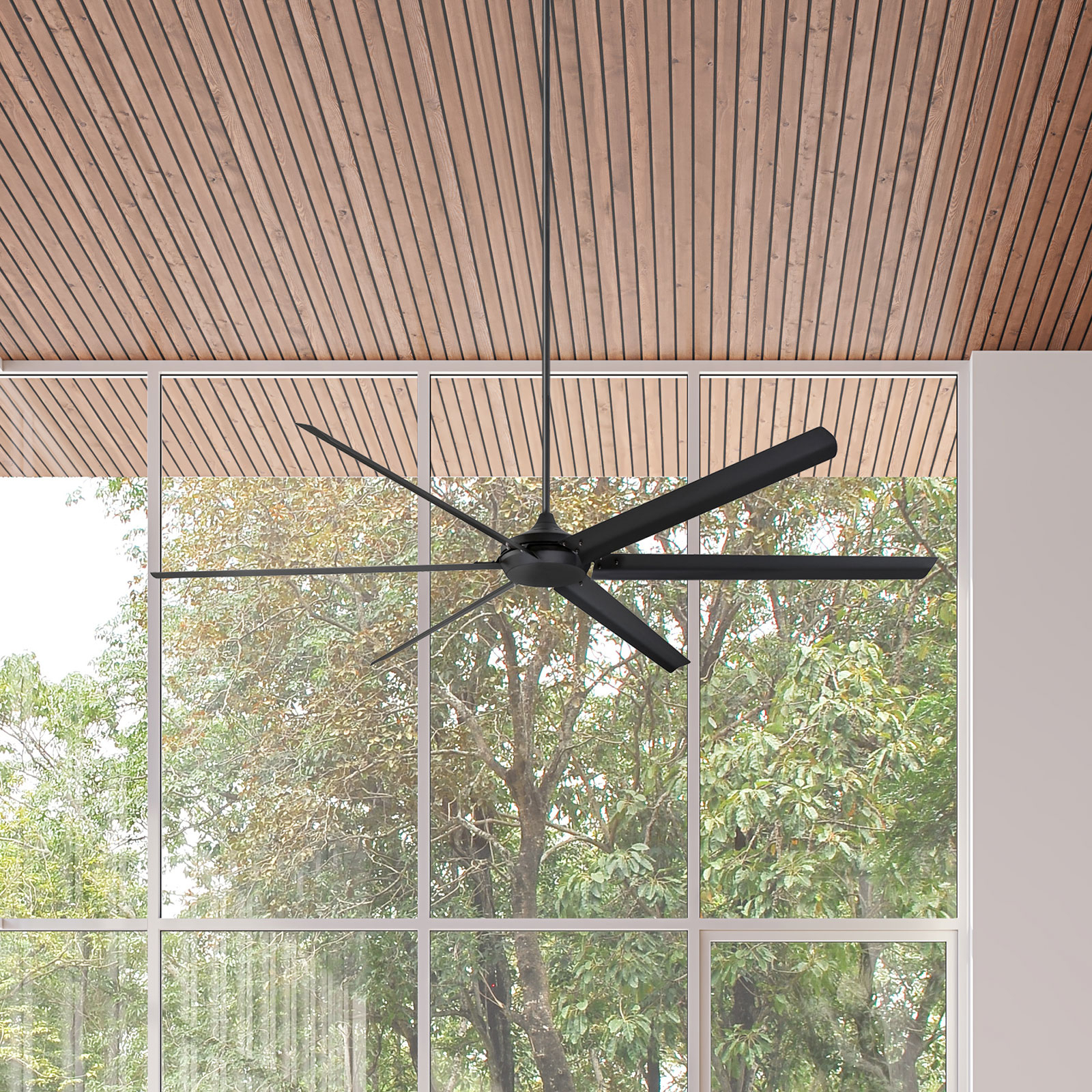 Ventilateur de plafond Widespan, noir - Westinghouse Ventilateur de plafond Widespan, noir - Westinghouse
