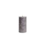 Pillar Candle LED 7,8 x 15,2 cm Rustic Grey - Uyuni Lighting