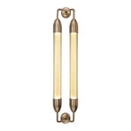 Lemon Squeeze Aplique de Pared Double Long Plated Brass - UMAGE