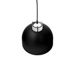 Lampa wisząca AYTM Luceo, okrągła, czarna, Ø 28 cm