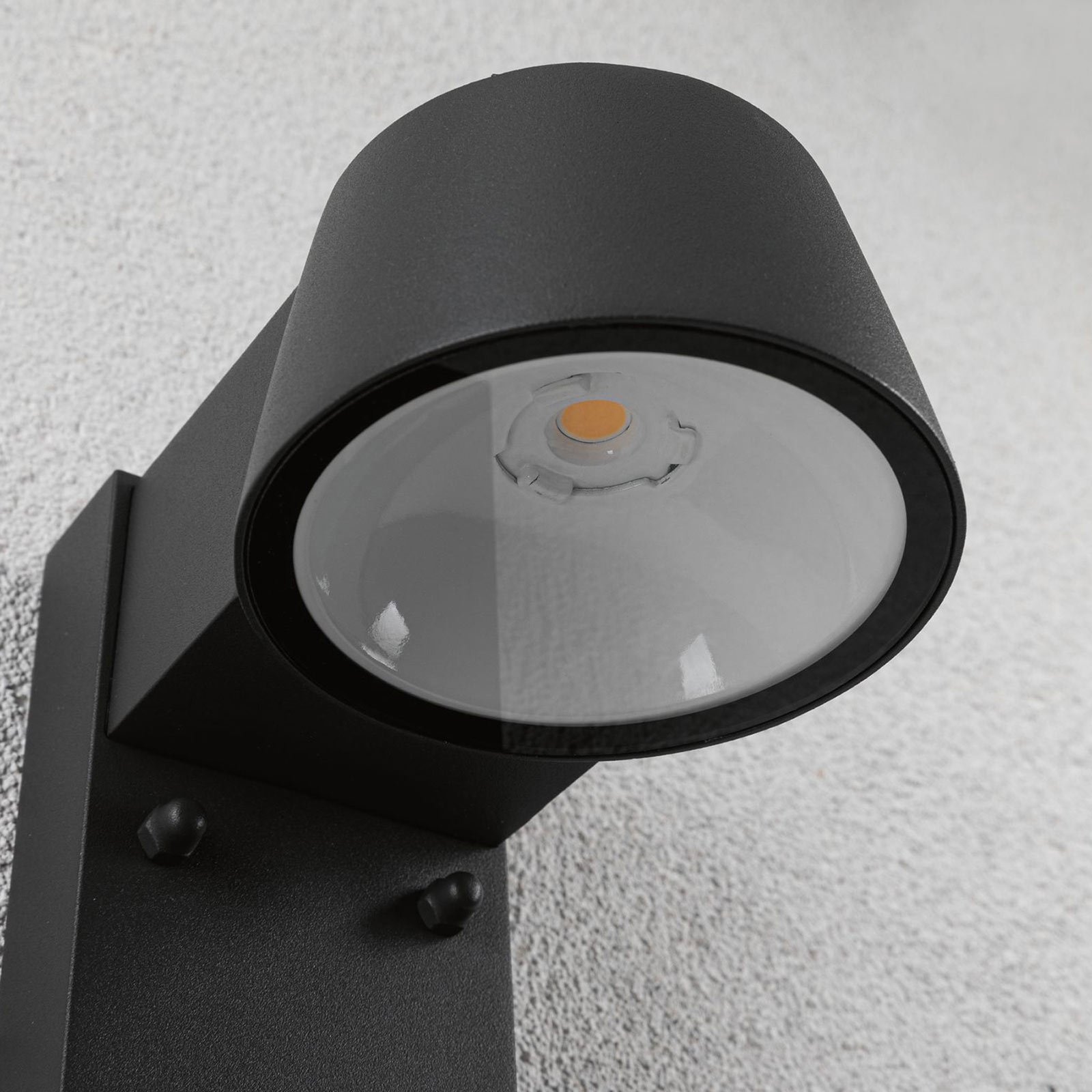 Capea Outdoor Wall Lamp w/Sensor Alu/Anthracite - Paulmann