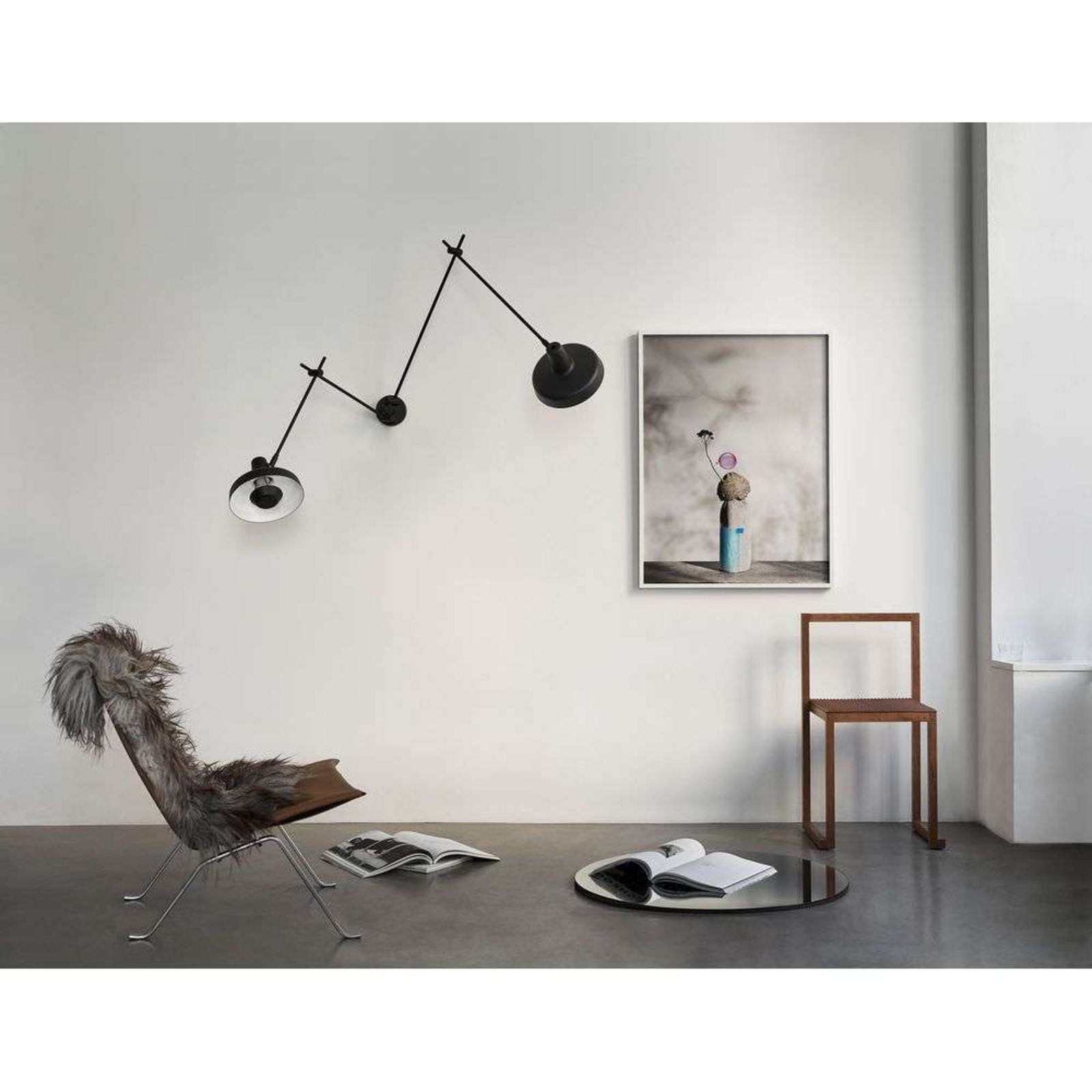 Arigato 2 Wall Lamp Black- Grupa