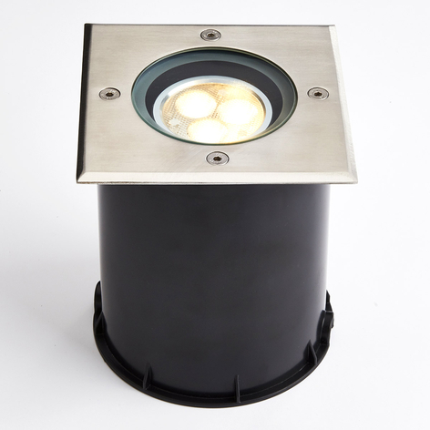 LED-uppovalo, käännettävä, IP67, kulmikas