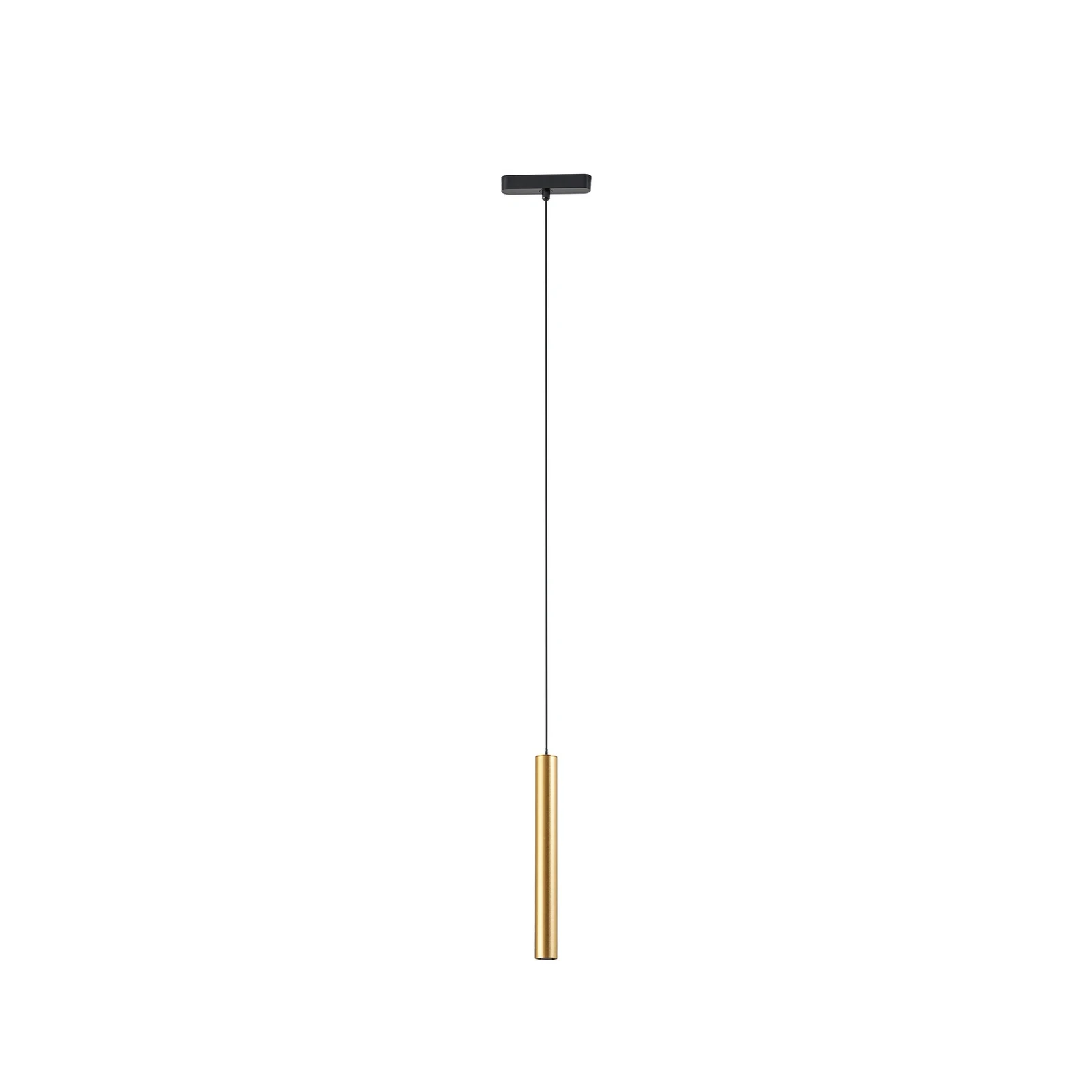 Lindby LED függő világítás Lumaro, arany, 27 cm, 48 V, dimmelhető