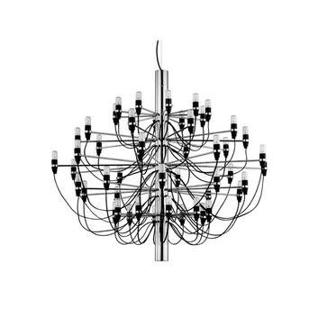 2097/50 LED Pendelleuchte Chrom - Flos