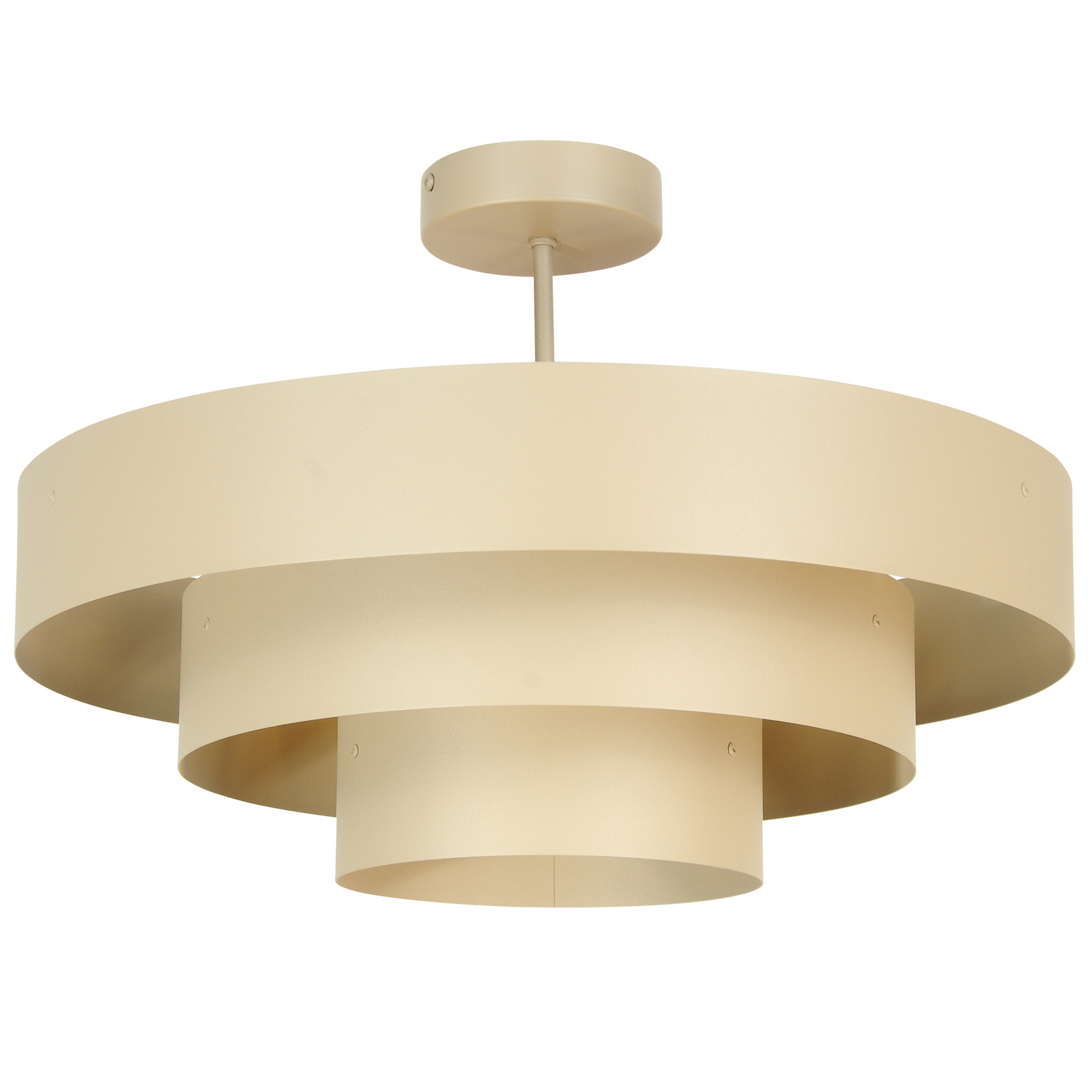 Trio ceiling light, grey-beige, metal Trio ceiling light, grey-beige, metal