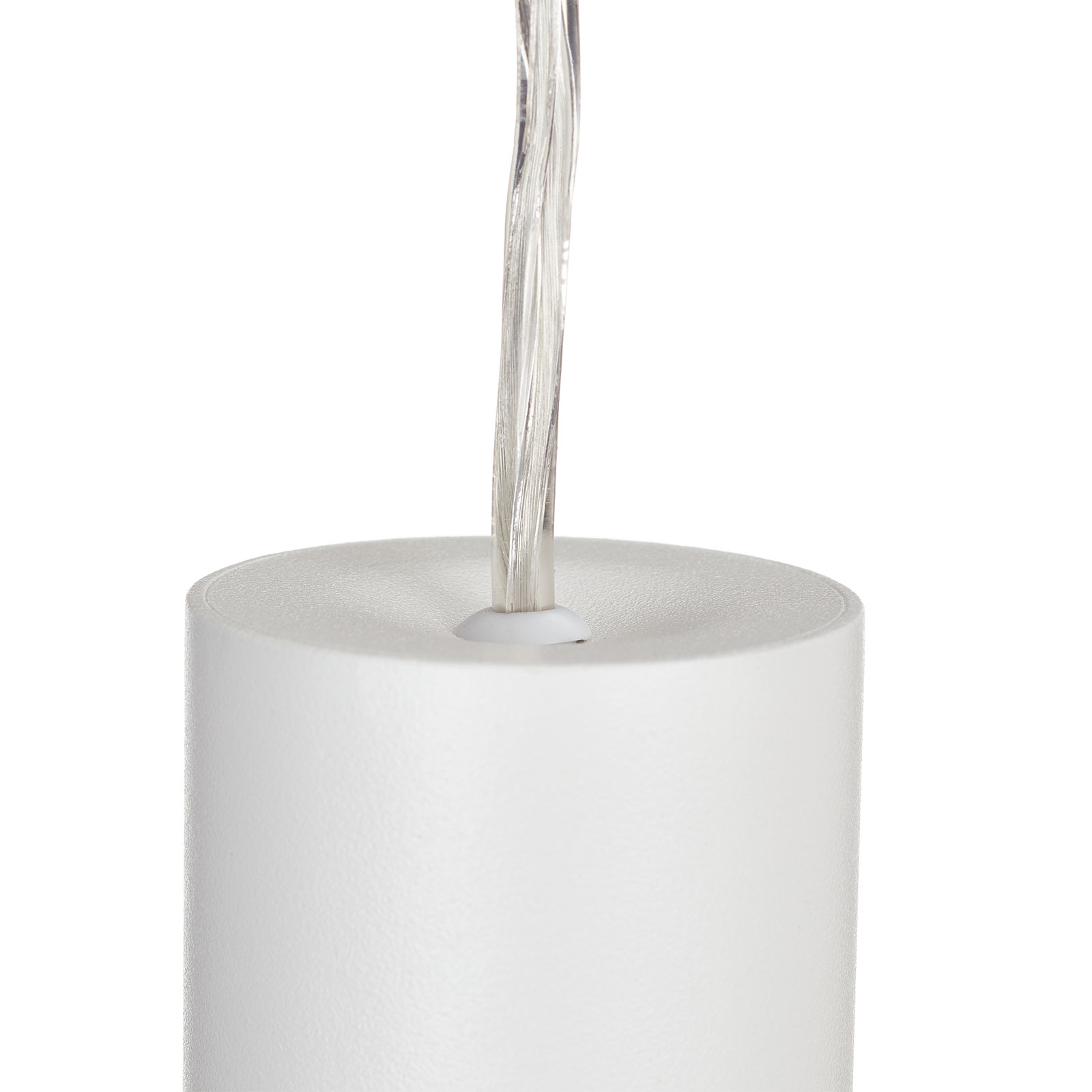 Lucande Luana sospensione 40 cm bianco