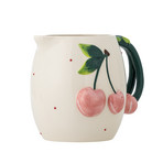 Pohár na ovocie, biely/ružový/zelený, 16 cm, keramika – Bloomingville
