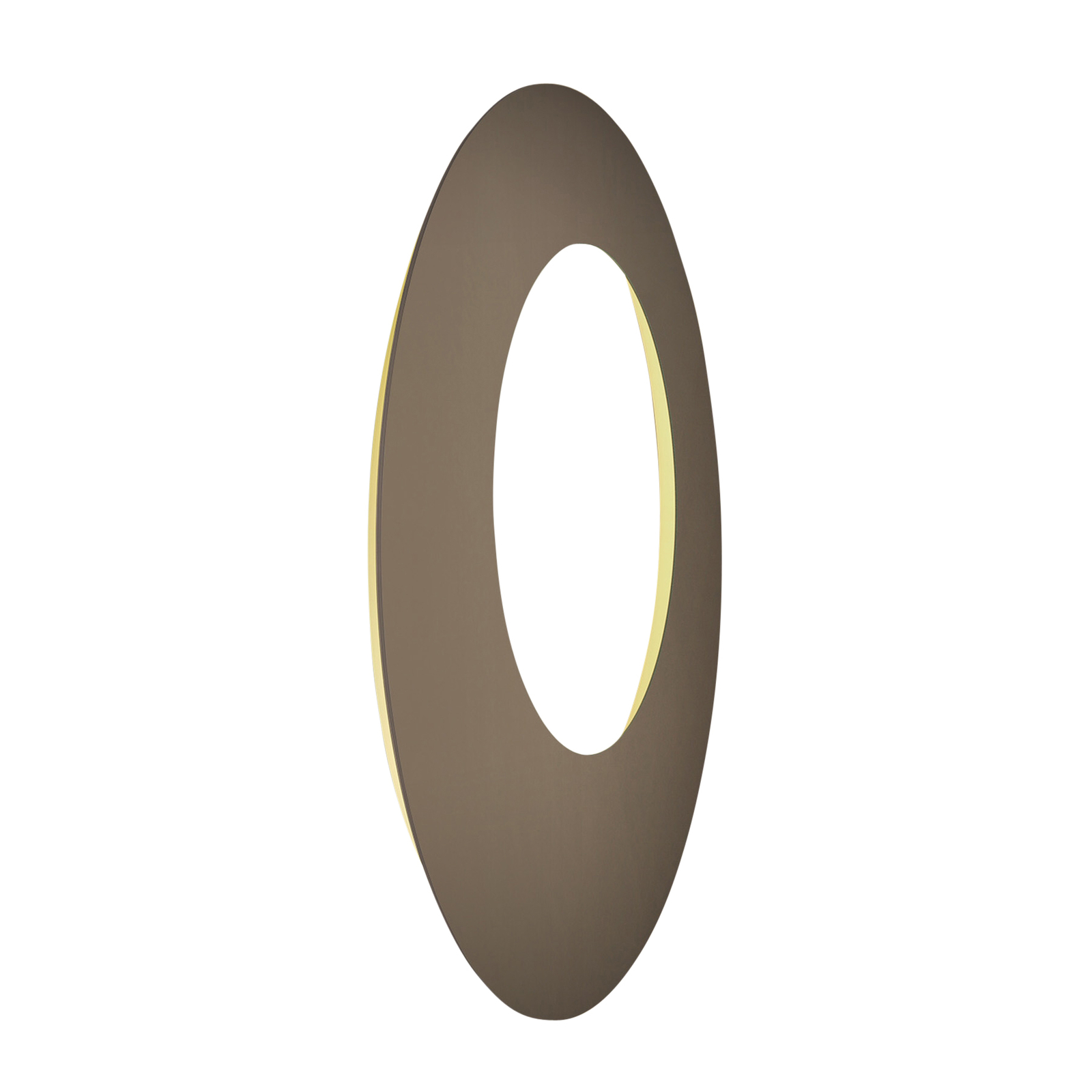 Escale Blade Open LED nástenné svietidlo bronzové Ø 79 cm