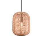 Runa hanging light, sisal lampshade 1-bulb Ø 35 cm