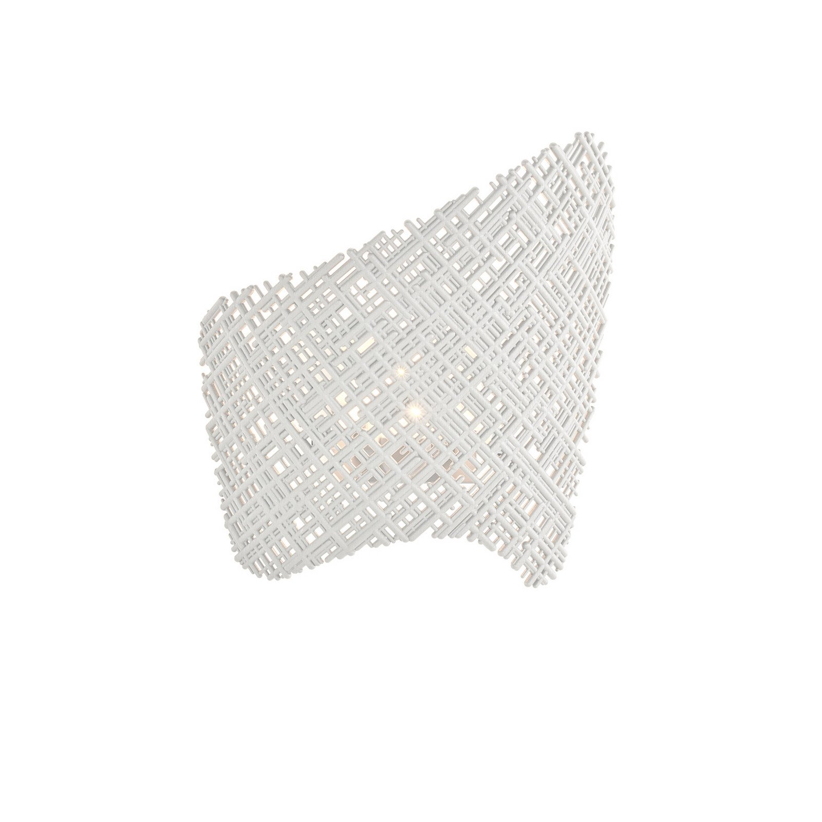 Kartell Aplică de perete Tea Applique alb - Camera de zi / sufragerie - design - Plastic