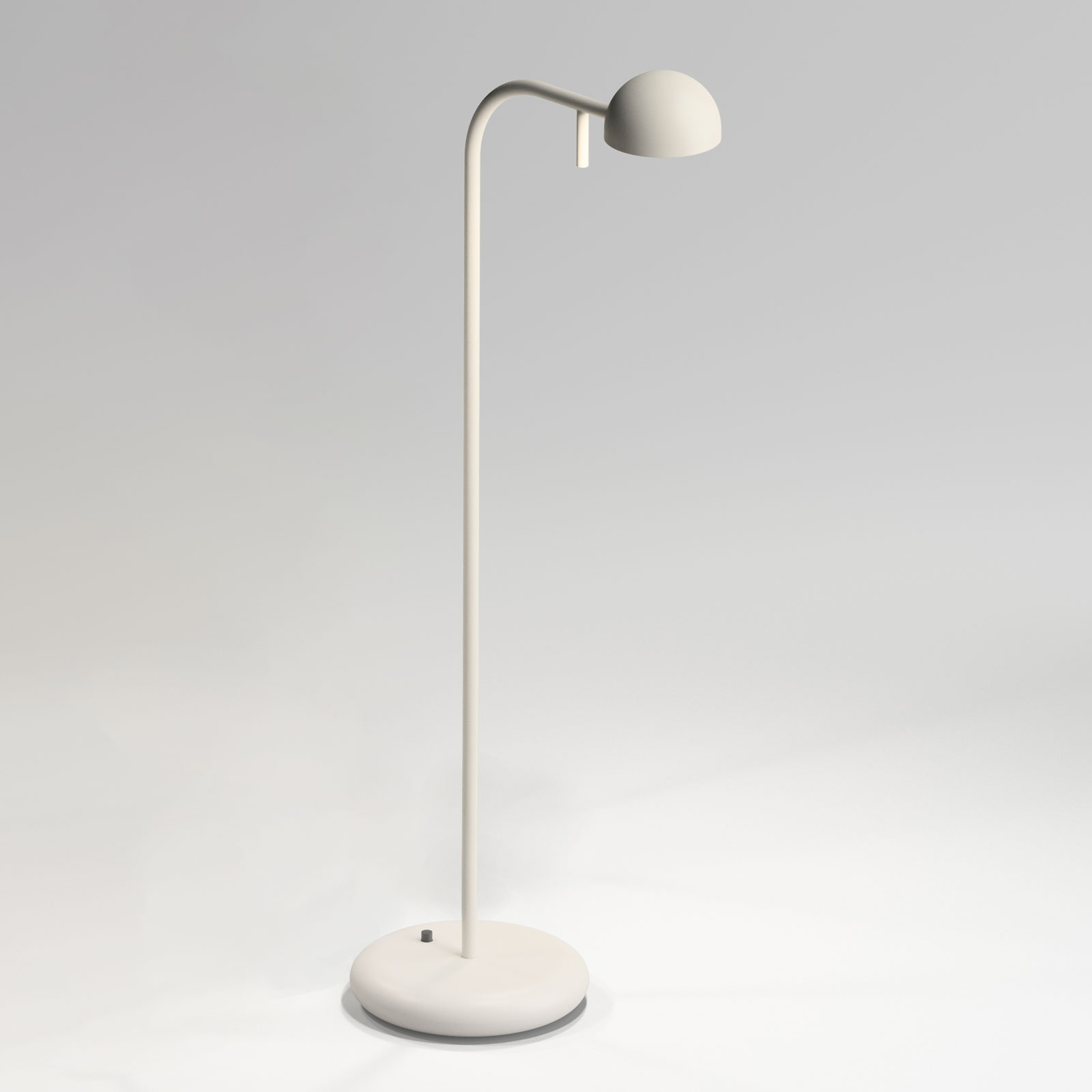 Vibia Pin 1650 LED stolna lampa, dužina 23cm, krem boje