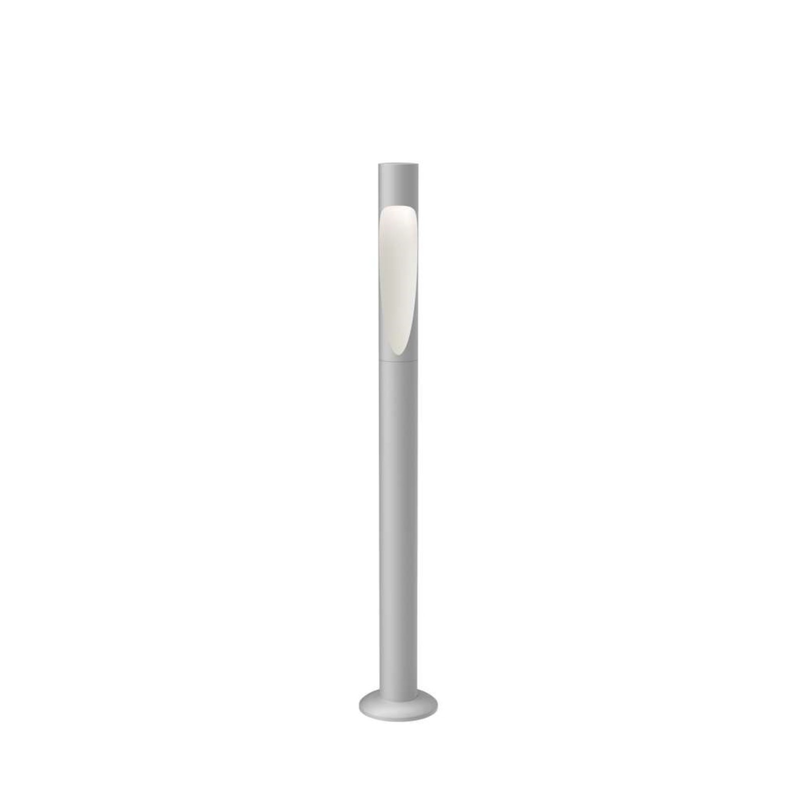 Flindt Garden Lampă de Grădină Long LED 2700K Alu w/Base - Louis Poulsen