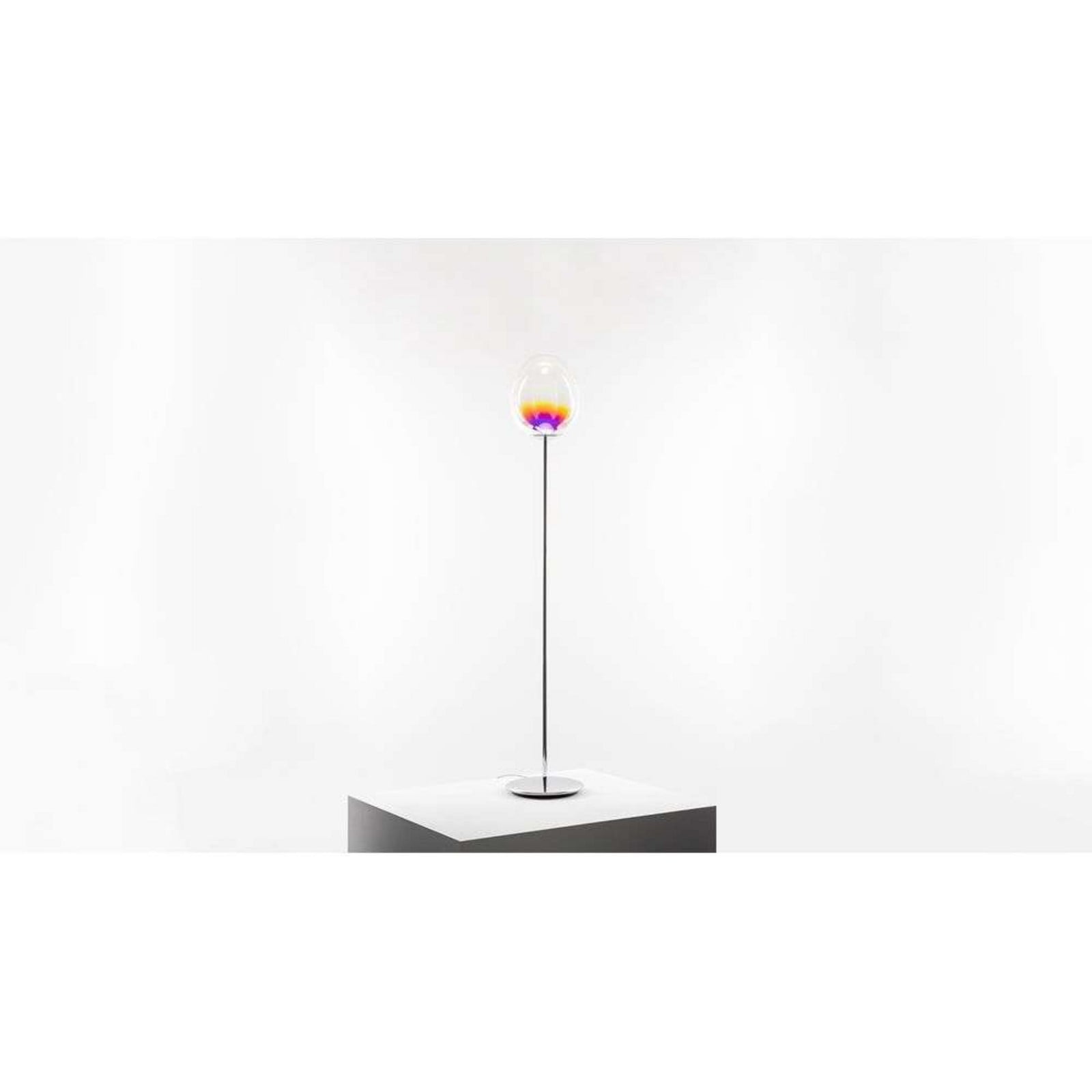 Stellar Nebula LED Golvlampa Iridescent Artemide - Vardagsrum - Metall