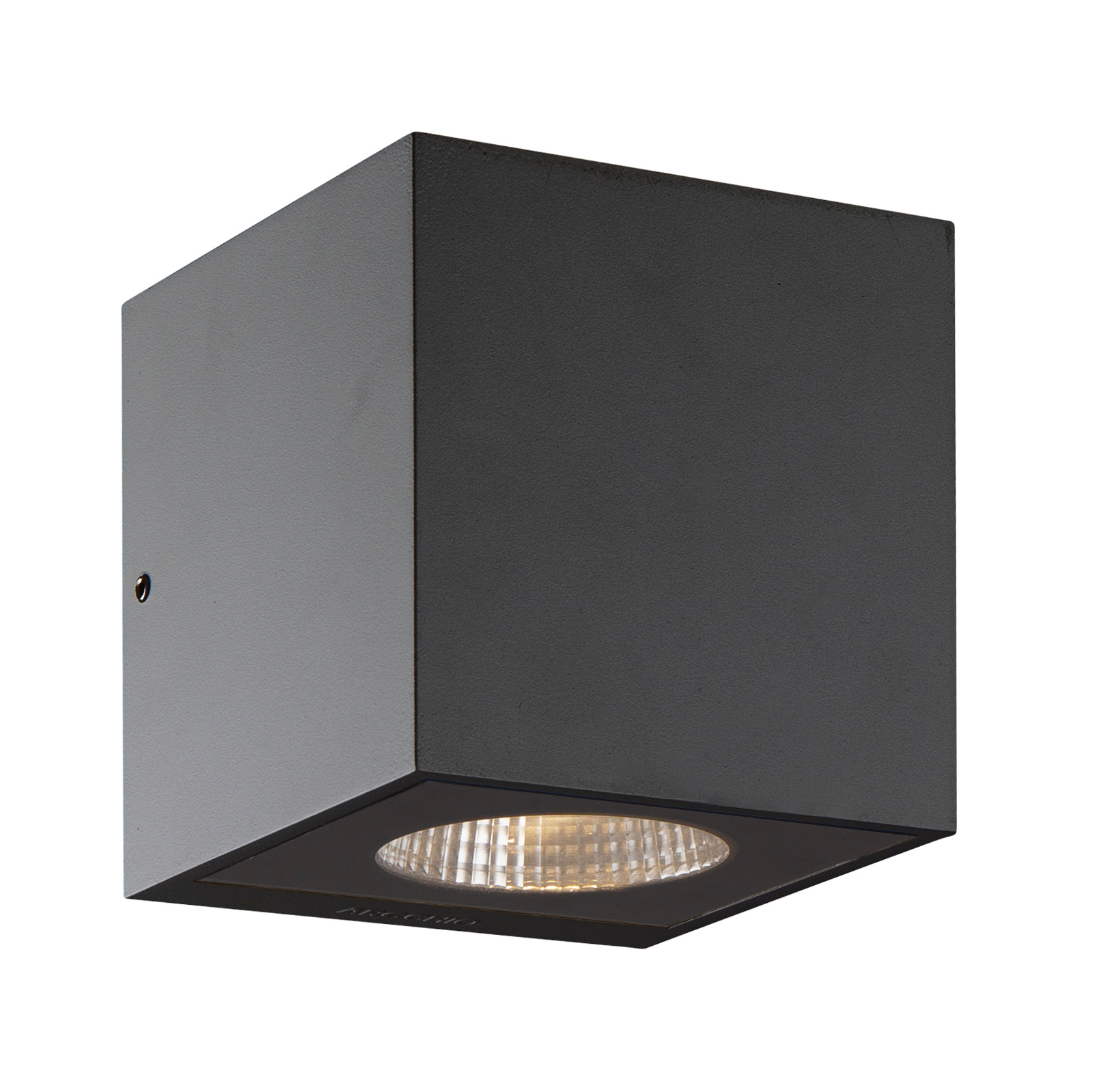 Arcchio Tassnim LED wall lamp graphite 2-bulb, die-cast aluminium, 8 W, energy efficiency: A+, W: 12 cm, H: 12.5 cm
