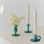 HAY Bloemenvaas Tiny, groen, glas, hoogte 8,6 cm