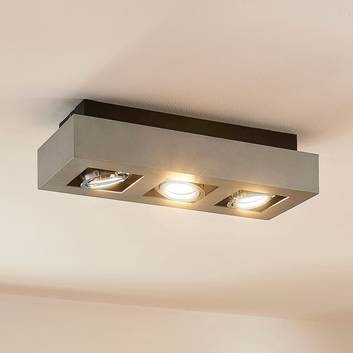 Vince - lampada da soffitto con 3 faretti LED