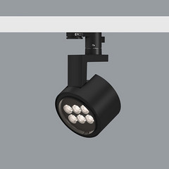 ERCO Parscan 230V foco 12W spot 930 negro