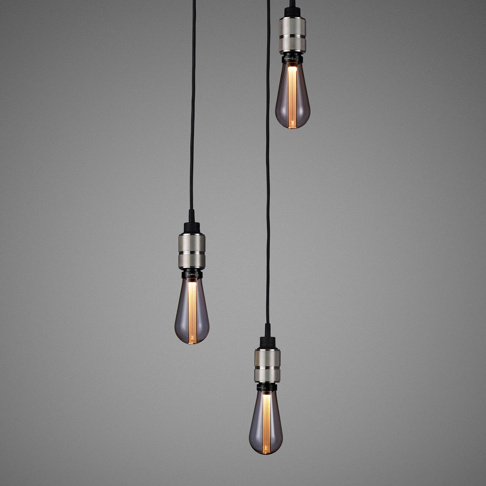 Buster + Punch Hooked 3.0 nude hanging light steel