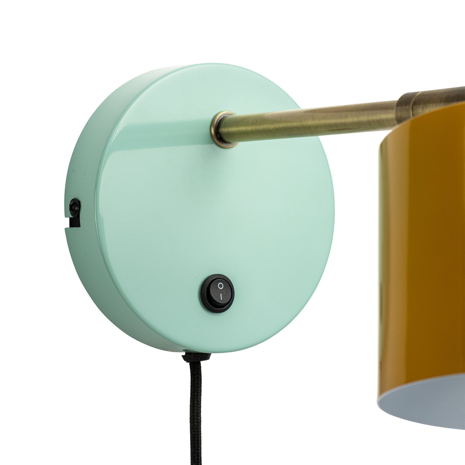 Ocean Wall Lamp Curry/Brass/Turquoise - DybergLarsen