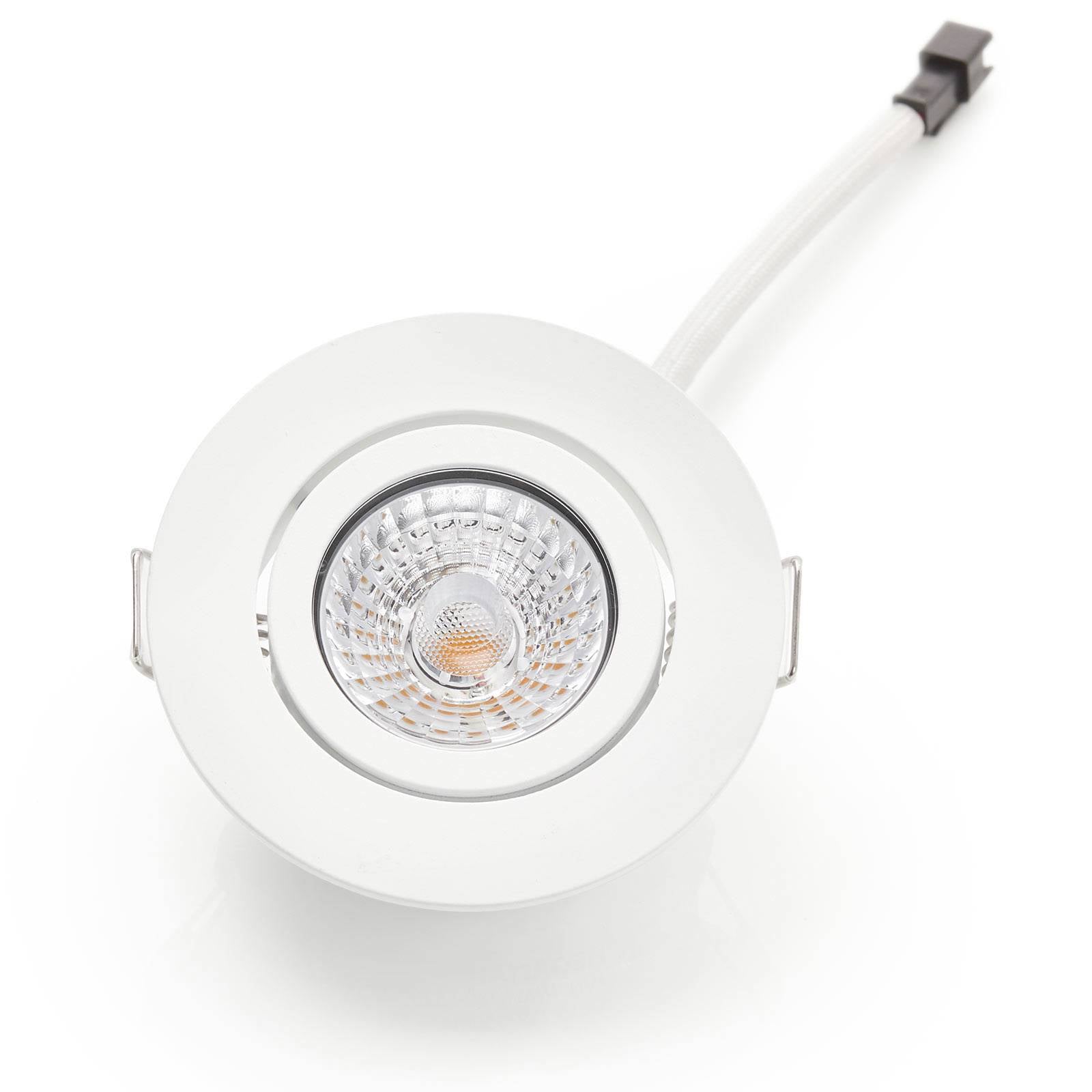 LED-Einbauleuchte Rico 6,5 W weiß