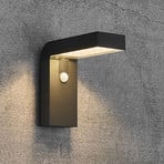 Alya LED solar wall light with motion sensor