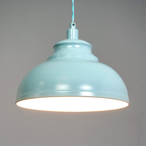 Isla - een hanglamp in zacht blauw
