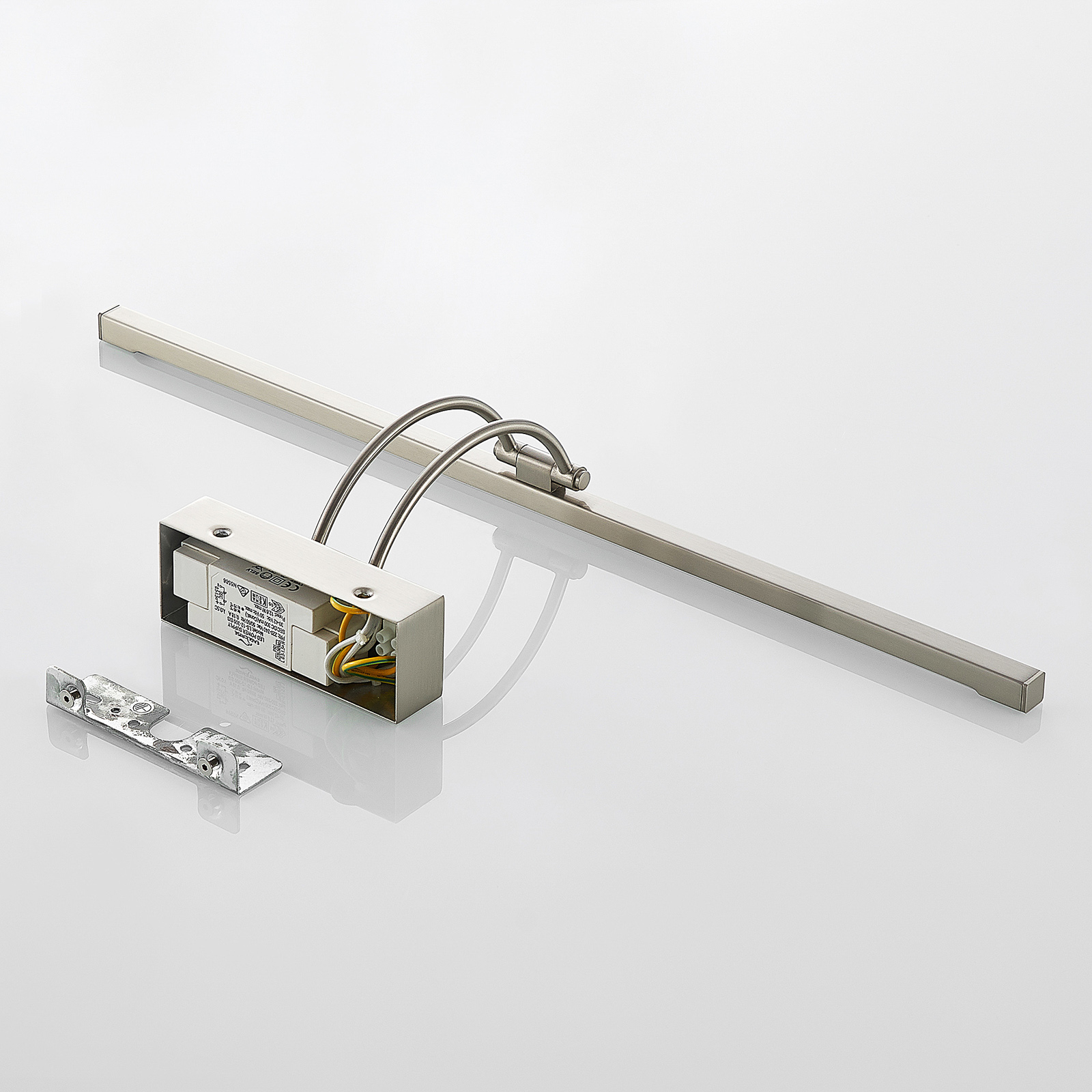 Felena LEDAplique de Pared Satin Nickel - Lucande